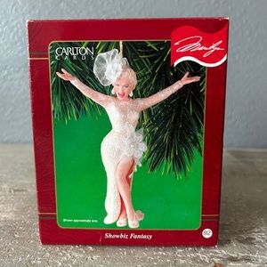 Vintage 2001 Marilyn Monroe "Showbiz Fantasy" Carlton Cards Ornament